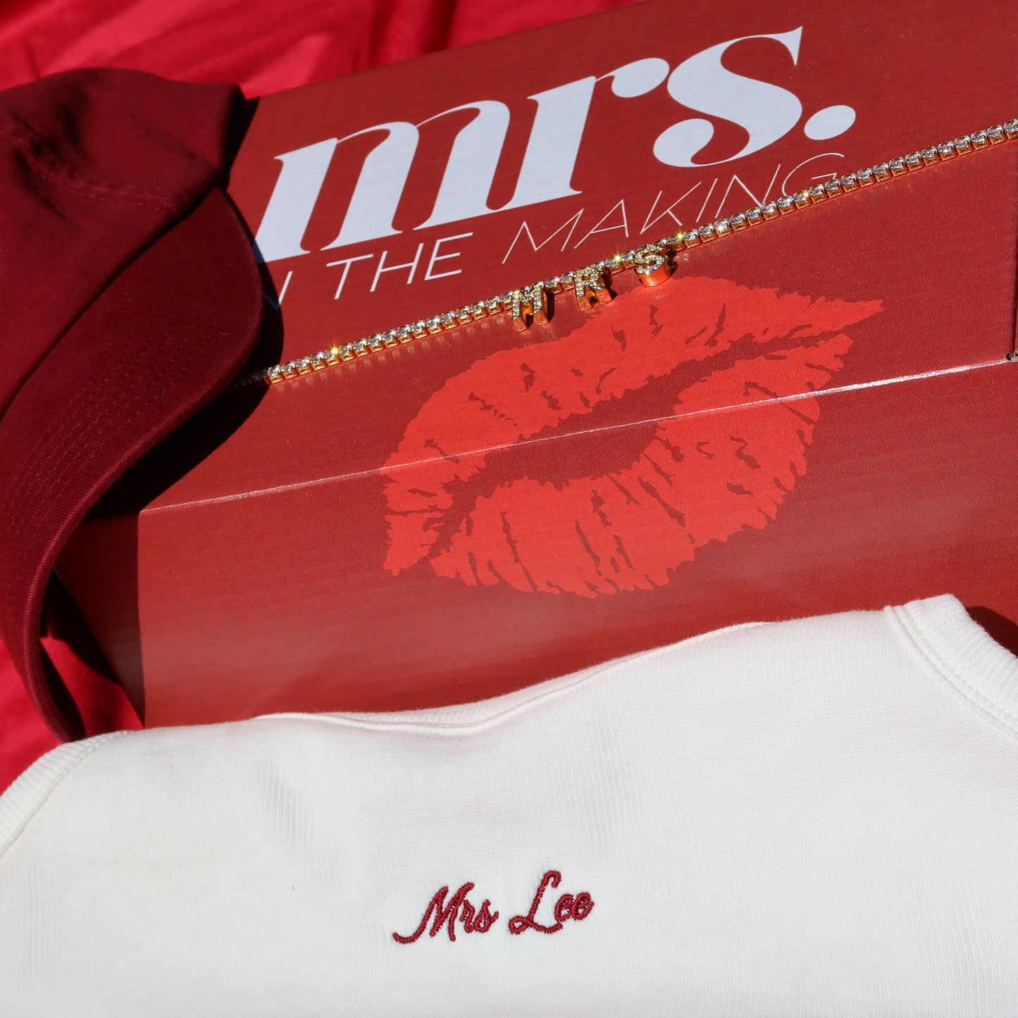 Custom Mrs Singlet & Hat Set