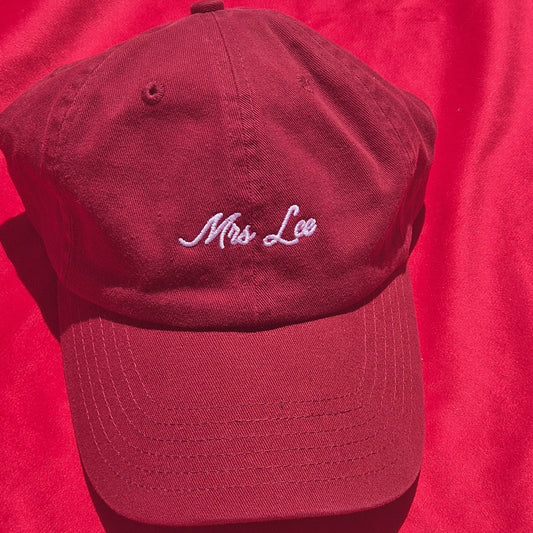 Custom Mrs Hat